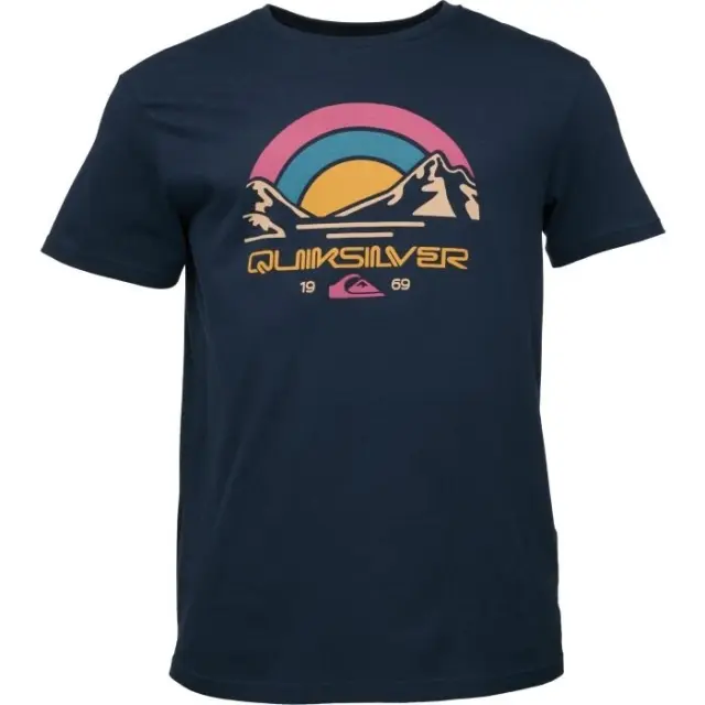 QUIKSILVER QS MOUNTAIN TRIP SS-ΜΠΛΟΥΖΑ ΑΝΔΡΙΚΗ NAVY BLUE