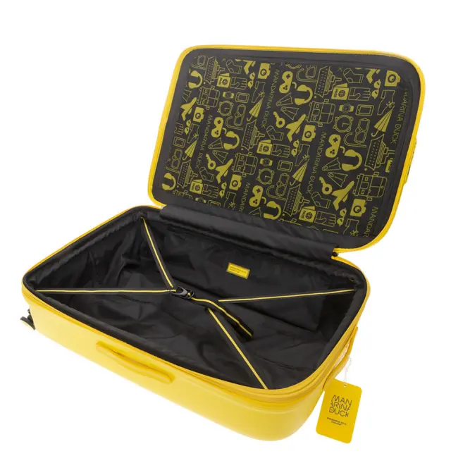 Βαλίτσα σκληρή Extra Large MANDARINA DUCK P10SZV35 Κίτρινο 2