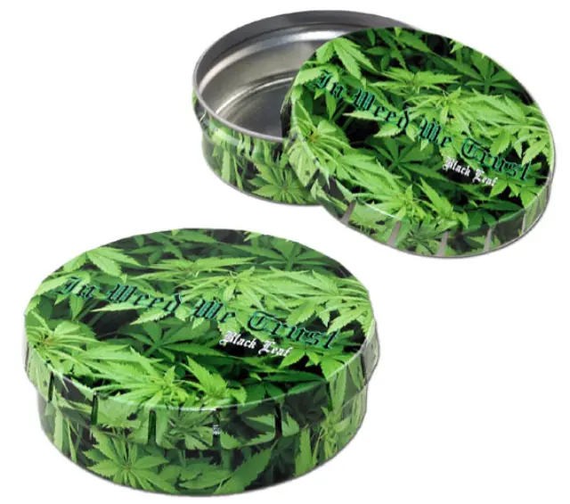 Μεταλλικό Kουτί ClickClack Box Leaves - 55mm