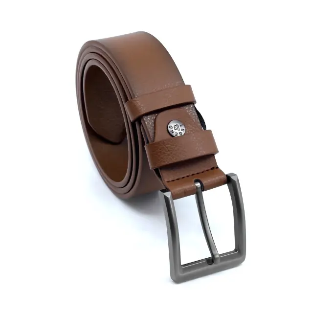 ΔΕΡΜΑΤΙΝΗ ΖΩΝΗ LEGEND ACCESSORIES 4cm ΧΡΩΜΑ ΤΑΜΠΑ LGD-17571COGNAC 2