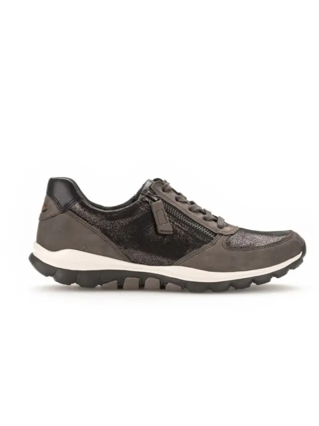 Gabor Sneakers Γυναικείο δέρμα/δέρμα Nubuck Γκρί GAB/76968 65-VULCANO 3