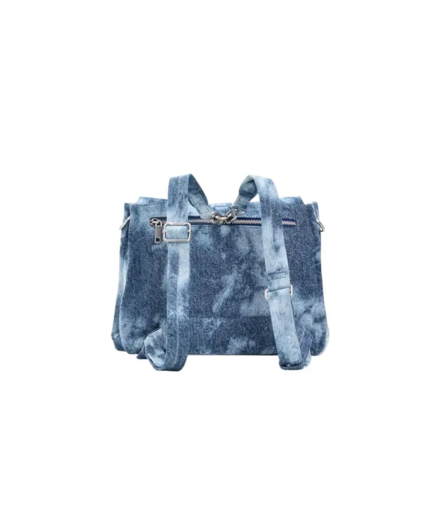 Desigual - Γυναικεία Τσάντα / Σακίδιο Πλάτης Curio Denim Posadas 26WAKD07-5008 Μπλε 3
