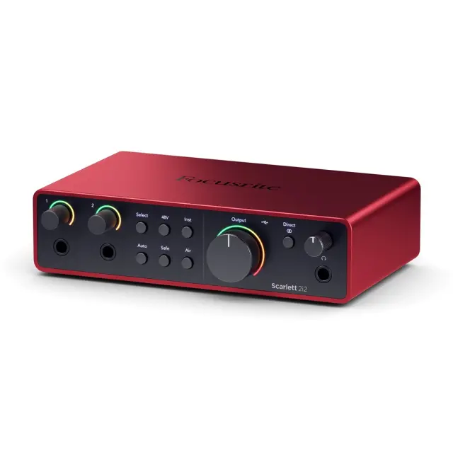 Focusrite Scarlett 2i2 USB-C 4th Gen - audio interface