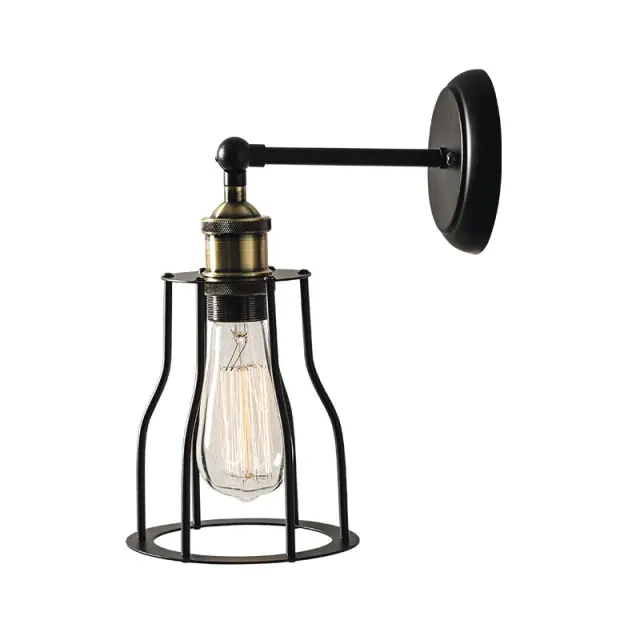 ΑΠΛΙΚΑ ΜΕΤΑΛΛΙΚΗ ΜΑΥΡΗ 1ΧE27 SOTIS / KS1342W151BKACA