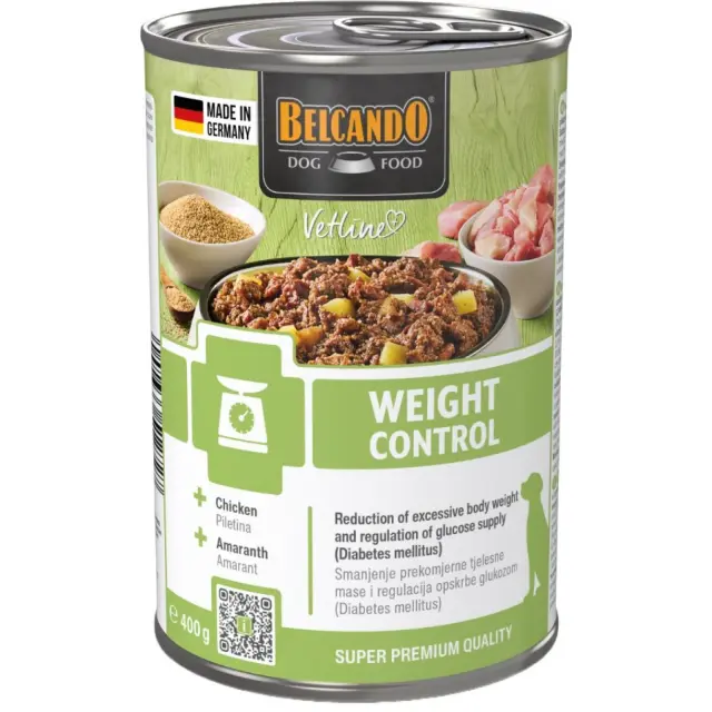 Κλινική Κονσέρβα Σκύλου Belcando Vetline Weight Control 400gr