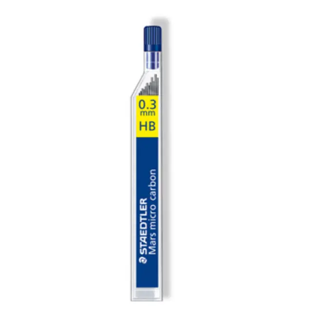 Ανταλλακτικές Μύτες 0.3mm Staedtler Mars Micro Carbon για Μηχανικά Μολύβια - B
