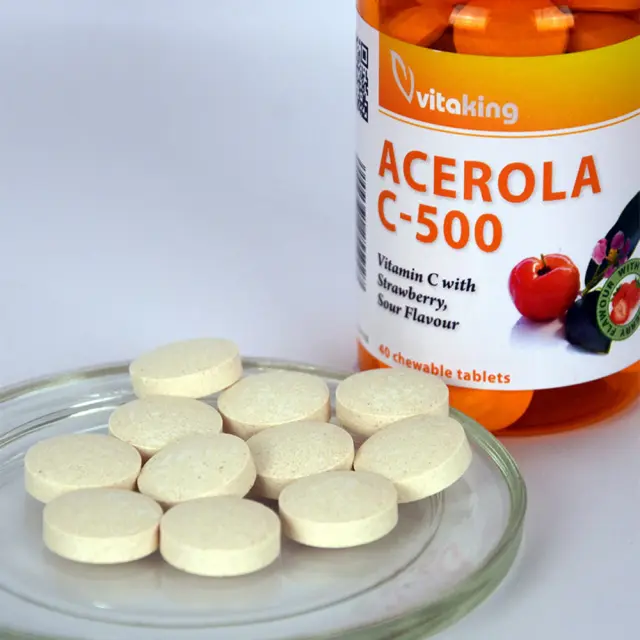 Vitaking Vitamin C-500 Acerola Raspberry 3
