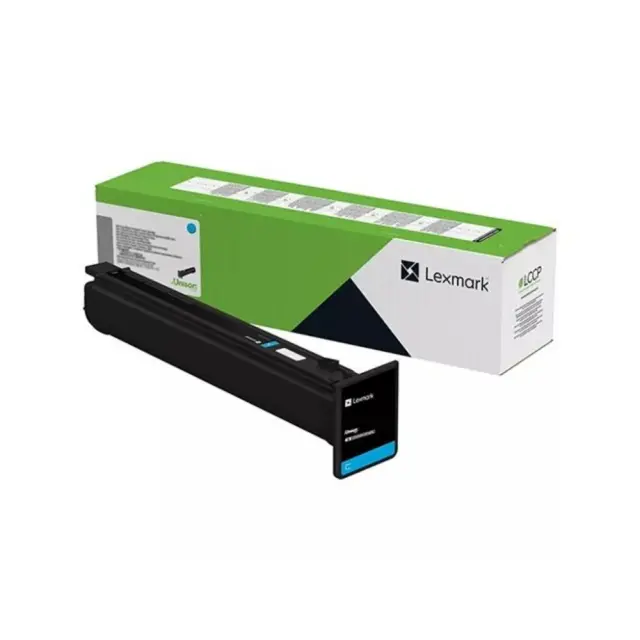 Lexmark Toner 12K Pages Standard Yield Return Progam Cyan for CS963, CX833, CX95x, CX96x (77L20C0) (LEX77L20C0)
