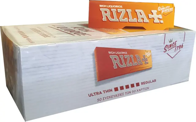 Χαρτάκια Rizla Γλυκόριζα 50 φύλλων Συσκ. 50 τμχ