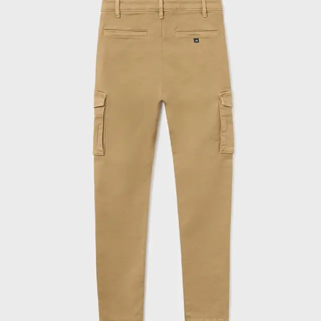 Junior 10 έως 18 ετών Παντελόνι cargo slim fit Better Cotton καρύδια 3