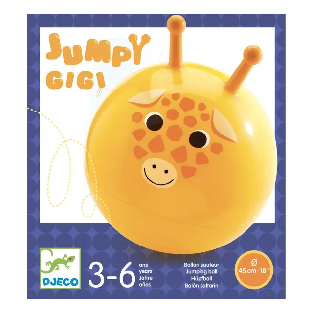Djeco Χοπ Χοπ Μπάλα Καμηλοπάρδαλη (3-6 ετών) 00182 2