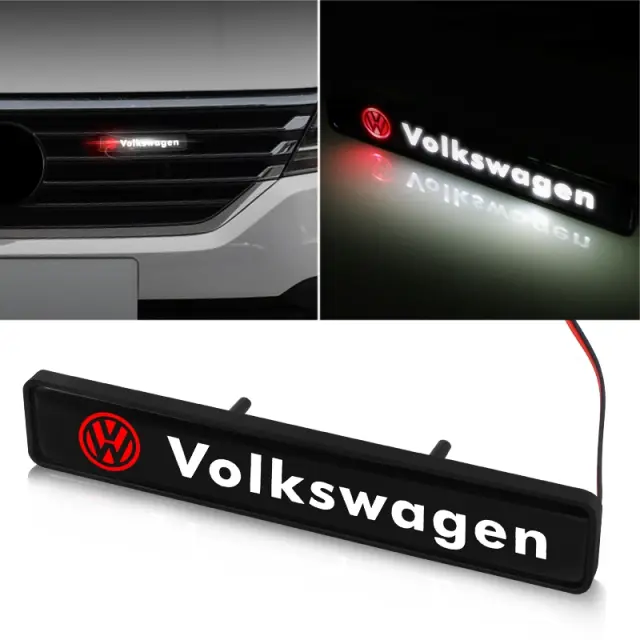 Φωτιζόμενο λογότυπο led για την μάσκα - Volkswagen