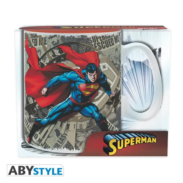 Κούπα κεραμική DC COMICS - Mug - 460 ml - Superman + logo - with box ABYMUG164 2