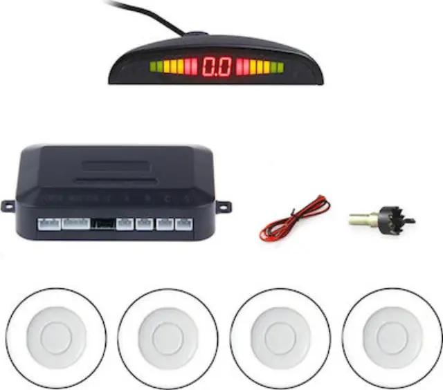 Αισθητήρες παρκαρίσματος - Parking Sensor Model 5200 ΛΕΥΚΟ