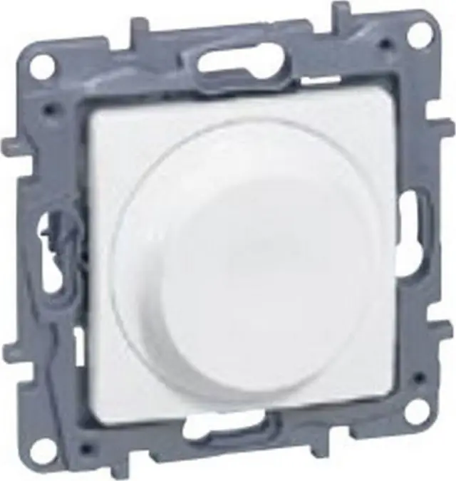 Rotary dimmer Niloé - 300 W - 2-wire - white