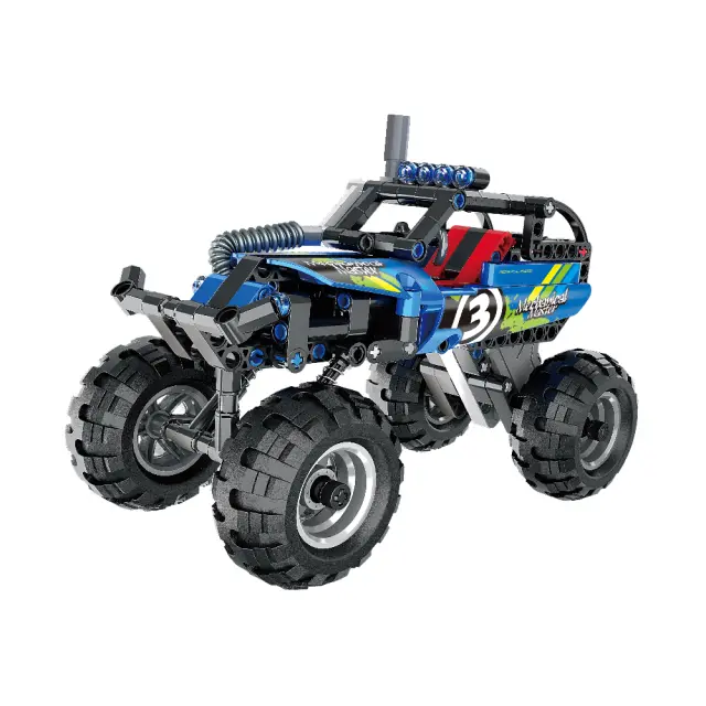 iM.Master Pull Back Off-Road Vehicle 193 τμχ. (6+ετών) Q5803 3