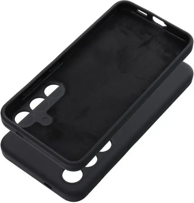Ultra Back Cover Σιλικόνης 2mm Ανθεκτικό Μαύρο (SAMSUNG S25 Ultra)