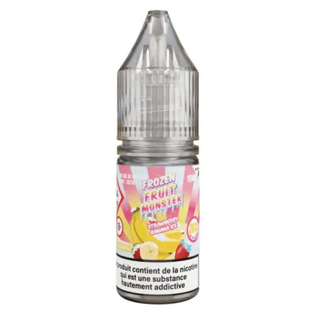 Frozen Fruit Strawberry Banana Ice 20mg 10ml - Monster Vape Flavorshots