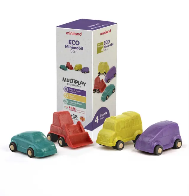 MINILAND ΣEΤ 4 ΤΕΜΑΧΙΩΝ ECO MINIMOBIL