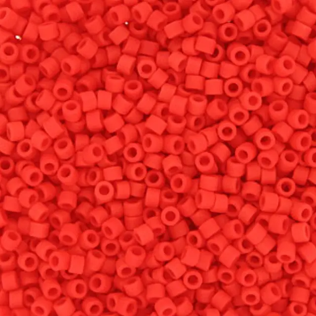 Χάντρα Miyuki Delica 11/0 - DB0757 - Matte Opaque Light Red ~7gr