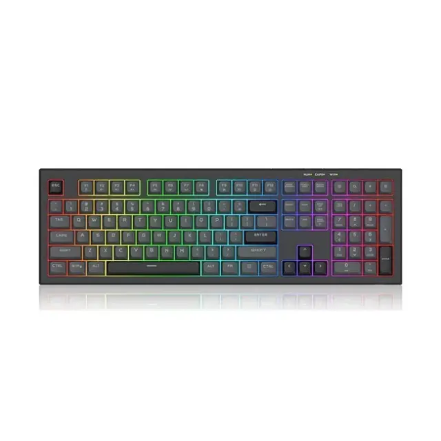 Redragon Gaming Keyboard Crux K518 Black (K518-RGB-GB Crux)