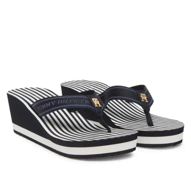 Γυναικείες Παντόφλες Tommy Hilfiger FW0FW08521 DW6 Μπλε Μπλε - 40 2