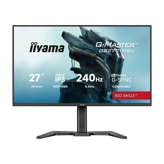 iiyama G-MASTER GB2771HSU-B1 computer monitor 68.6 cm (27") 1920 x 1080 pixels Full HD Black