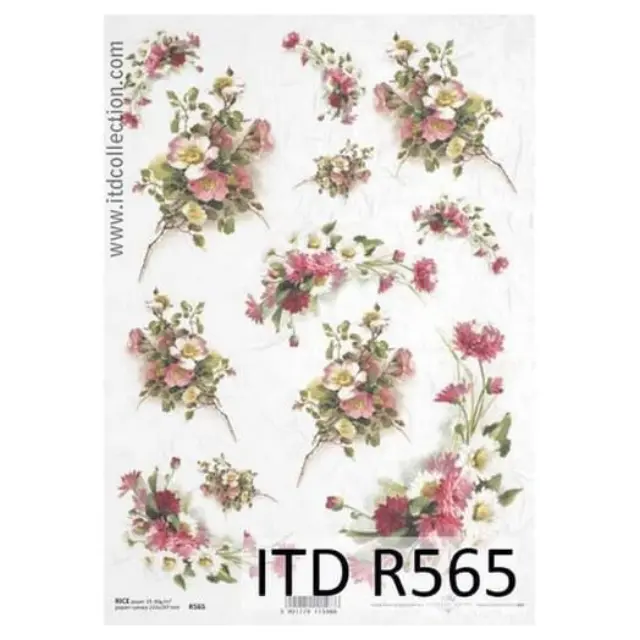 Ριζόχαρτο ITD, 21x29cm, Αγριολούλουδα, R565