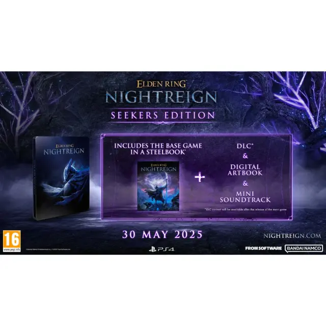Elden Ring Nightreign Seekers Edition PS4 NEW