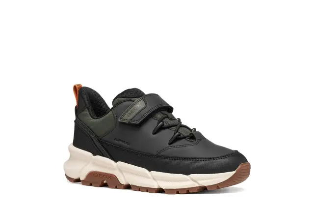Παιδικό Παπούτσι για Αγόρι Geox J Flexyper Abx Boy Black (Μεγέθη 28-36) ΜΑΥΡΟ 2
