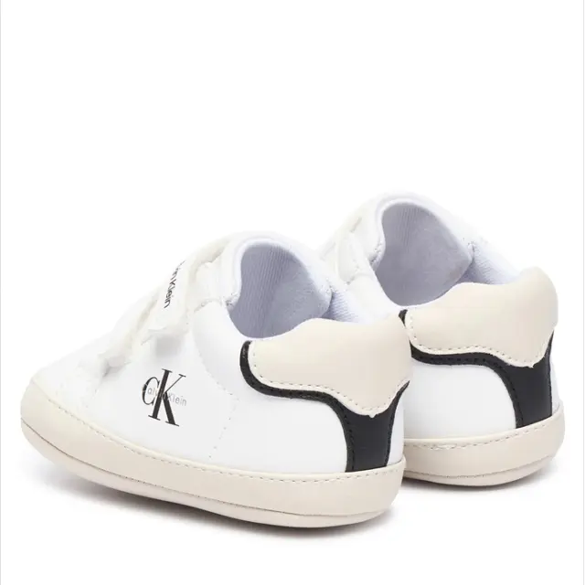 Παιδικά Παπούτσια Αγκαλίας Calvin Klein Αγόρι V0B9-83437-1582Y631 Λευκά Άσπρο - 18 3