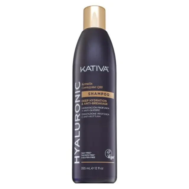 Kativa Hyaluronic Keratin - Coenzyme Q10 Shampoo fortifying shampoo with hyaluronic acid 355 ml