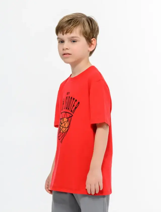 BodyTalk Boy's T-Shirt Red 1261-752428 - 6 2