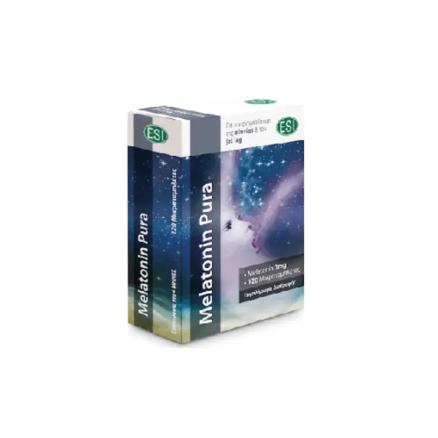Esi Melatonin Pura Συμπλήρωμα Διατροφής Για Την Αντιμετώπιση Της Αϋπνίας, 120tabs