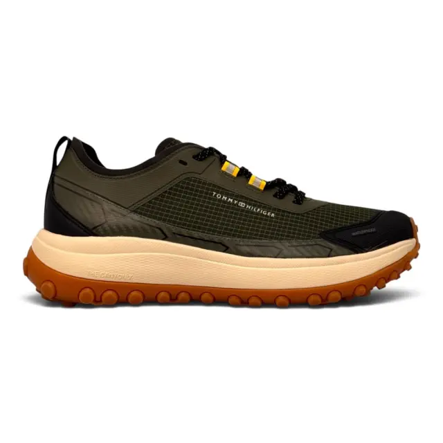 Ανδρικά Sneakers Tommy Hilfiger FM0FM06066-MRH Χακί Λαδί - 41