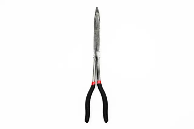 Long nose pliers double joint 90° 330 mm 13"