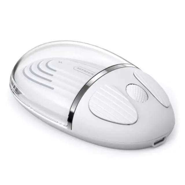 Ασύρματο Ποντίκι Dux Ducis CM Series Transparent 2.4GHz Λευκό N62975