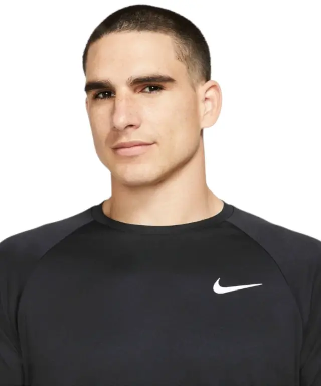 Nike - Ανδρικό T-shirt Hydroguard Essential Standard Fit NESSA586-001 Μαύρο 3