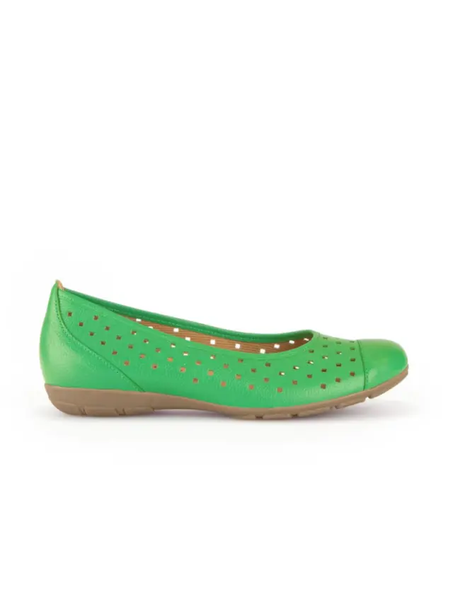 Gabor Μπαλαρίνες Γυναικείο δέρμα Πράσινο GAB/64169 29-VERDE 3