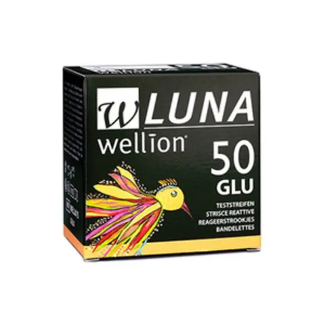 Wellion Luna Duo Glucose 50 Strips (Ταινίες Μέτρησης Γλυκόζης) 2