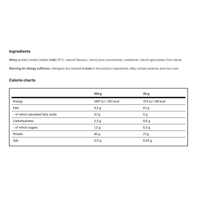 Vilgain Clear Whey Isolate 2