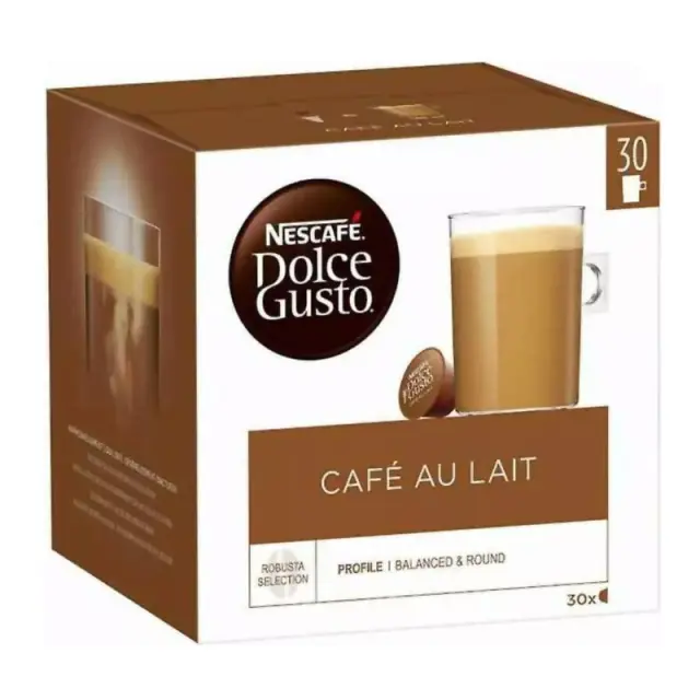 Nescafe Cafe Au Lait Κάψουλες Dolce Gusto 16τμχ