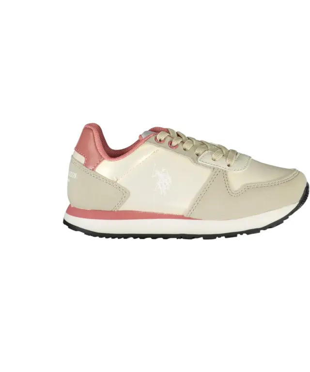 U.S. Polo Assn. - Παιδικά Sneakers Nobik NOBIK011KCNH2-BEI Μπεζ