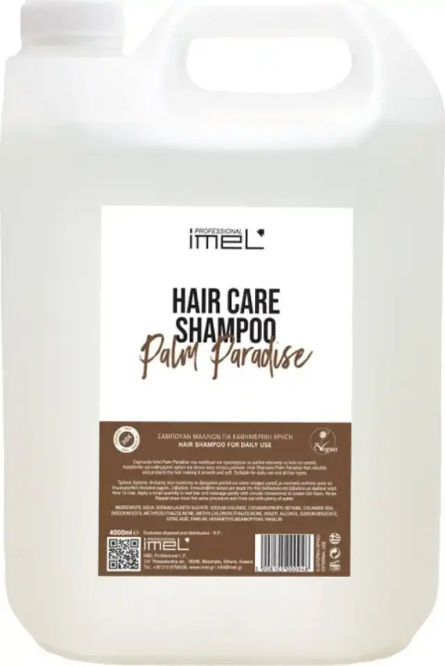 IMEL Palm Paradise Shampoo Σαμπουάν Μαλλιών 4Lt