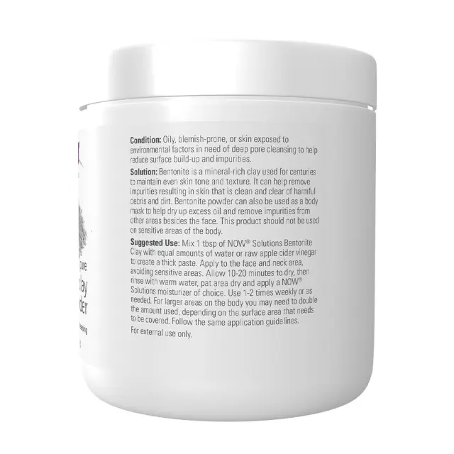 Now Foods Bentonite Clay Powder 3