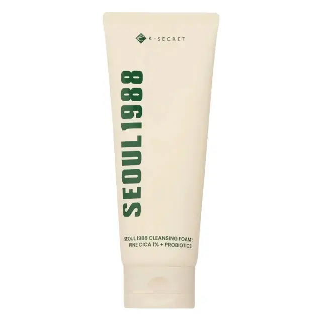 K-Secret Seoul 1988 Cleansing Foam: Pine Cica 1% + Probiotics Kαθαριστικός Αφρός με Προβιοτικά 150ml