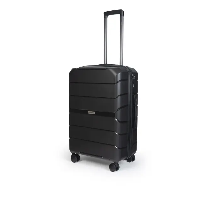 Βαλίτσα trolley Επεκτάσιμη Elusive Cardinal (PP) μεσαία 2016/60cm μαύρο - Medium