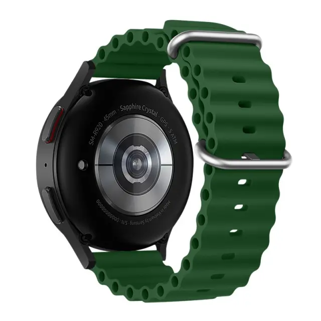 Watchband Hoco WH01 Flexible Series για Samsung Huawei Xiaomi Vivo OPPO κα 20mm Universal Πράσινο Silicon Band Herbolive
