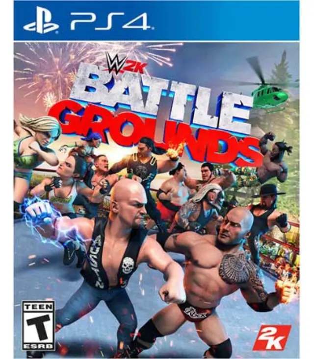 WWE 2K Battlegrounds PS4 USED