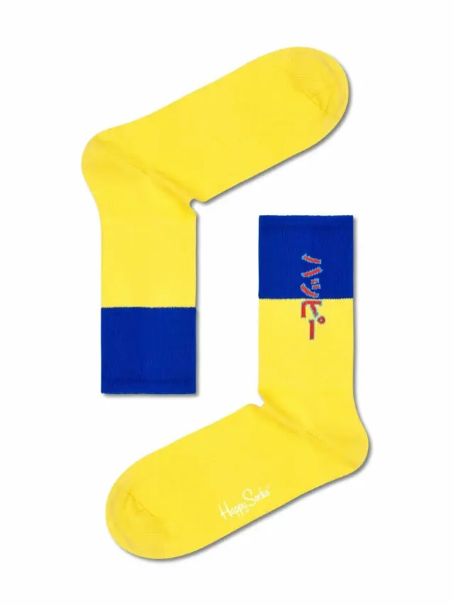 Κάλτσα Βαμβακερή με Σχέδια Happy Neo HAPPY SOCKS - 36-40